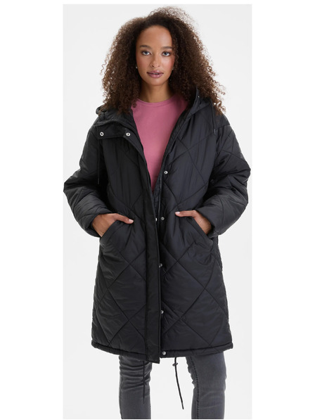 Orsay Schwarzer Damen-Steppmantel ORSAY