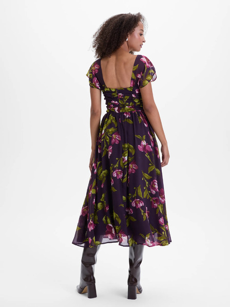 Orsay Lila Damen Midikleid mit Blumenmuster ORSAY