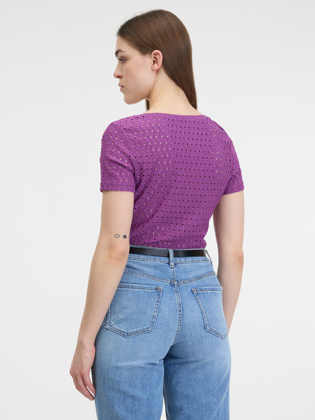 Orsay Lila Damen-T-Shirt ORSAY