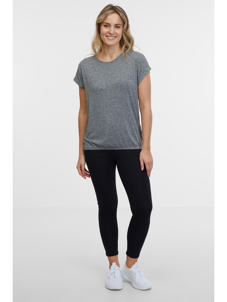 Sam 73 Graues gestreiftes Damen-T-Shirt SAM 73 Juliana