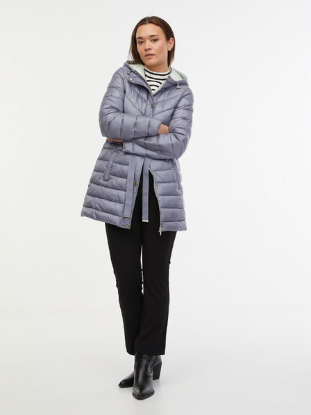 Orsay Grauer Damen-Winter-Steppmantel ORSAY