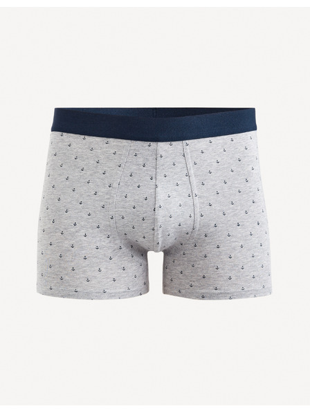 Celio Hellgraue Herren-Boxershorts Celio Gibobord