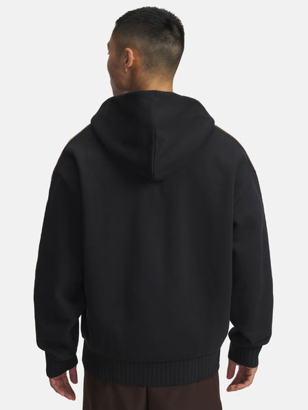 Under Armour Herren-Sweatjacke Under Armour UA Icon Heavy Rib FZ-SCHWARZ