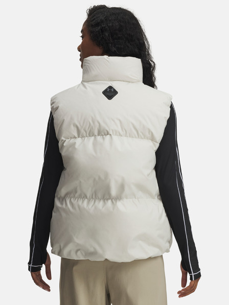 Under Armour Damen-Weste Under Armour Limitless Daunenpuffer Weste-WEISS