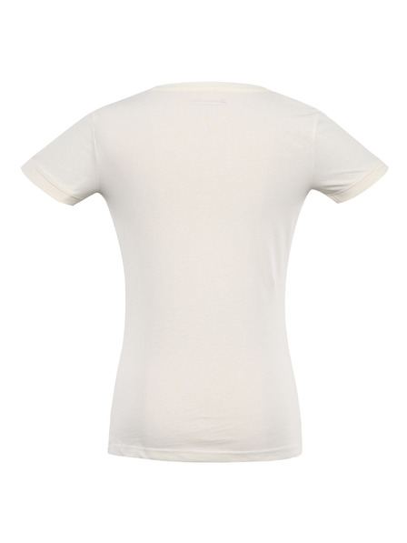 ALPINE PRO Damen T-Shirt aus Bio-Baumwolle ALPINE PRO TERMESA 2 creme Variante pb