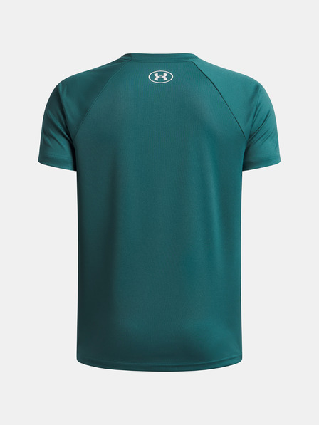 Under Armour Jungen T-Shirt Under Armour UA Tech Split Wordmark SS-GRN