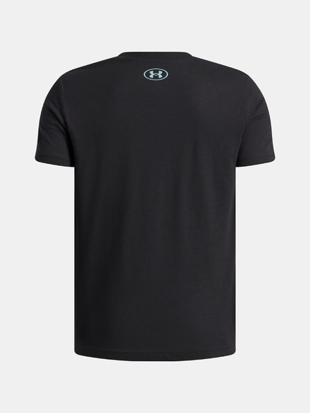 Under Armour Jungen T-Shirt Under Armour UA B LOGO WM COLLAGE SS-BLK