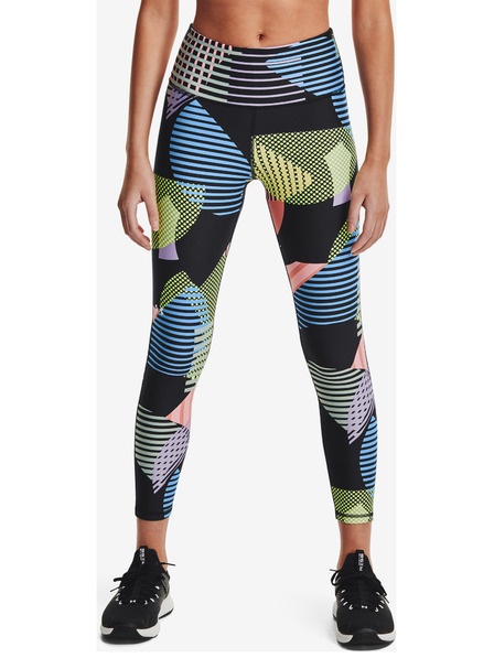 Under Armour Damen Kompressions Leggings Under Armour HG Armr Geo Print 7/8 Leg NS