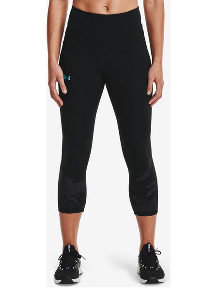 Under Armour Damen Kompressions Leggings Under Armour Rush Tonal Capri PKT NS