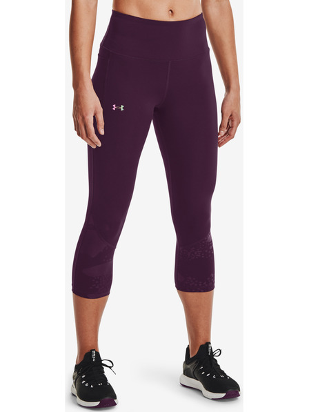 Under Armour Damen Kompressions Leggings Under Armour Rush Tonal Capri PKT NS