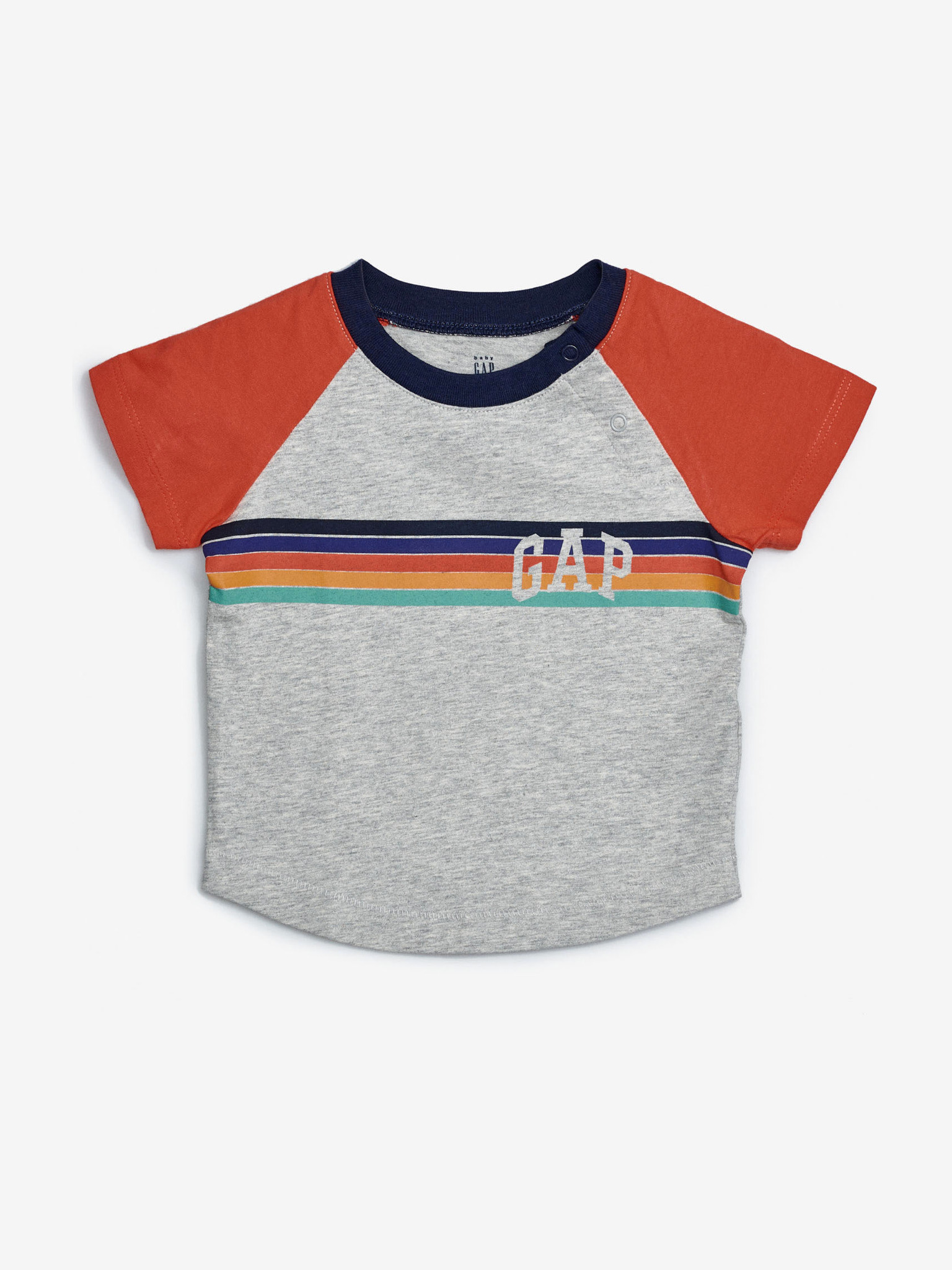 GAP Logo Arch Raglan Kinder T‑Shirt