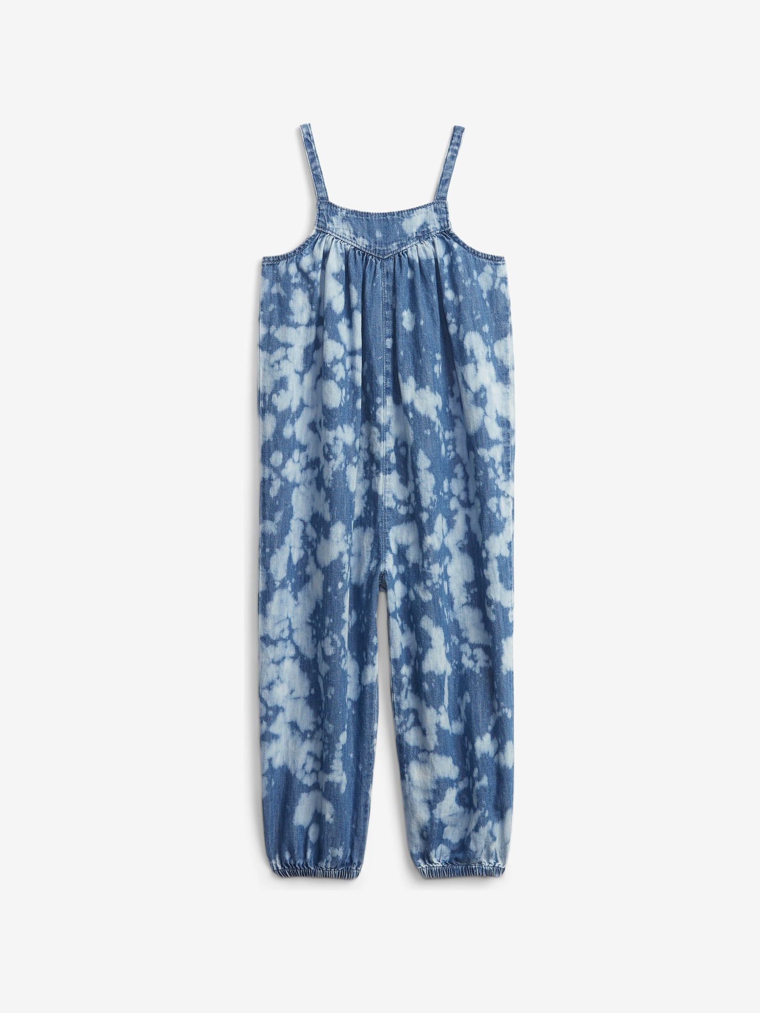 GAP Tie-Dye Denim Overall Kinder