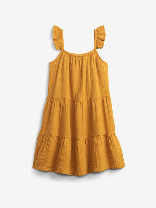 GAP Tier Kinderkleid Gelb