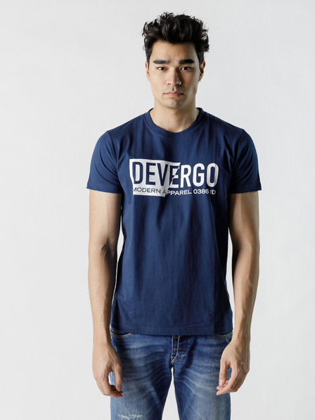 Devergo Dunkelblaues Herren Devergo Hemd
