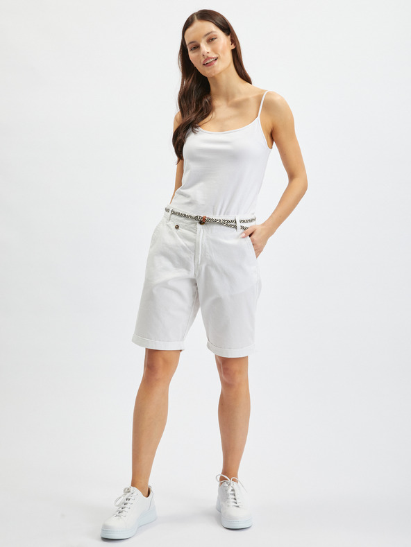 Orsay Weiße Damen-Shorts ORSAY