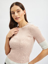 Orsay Weiß-rosa Damenpullover ORSAY
