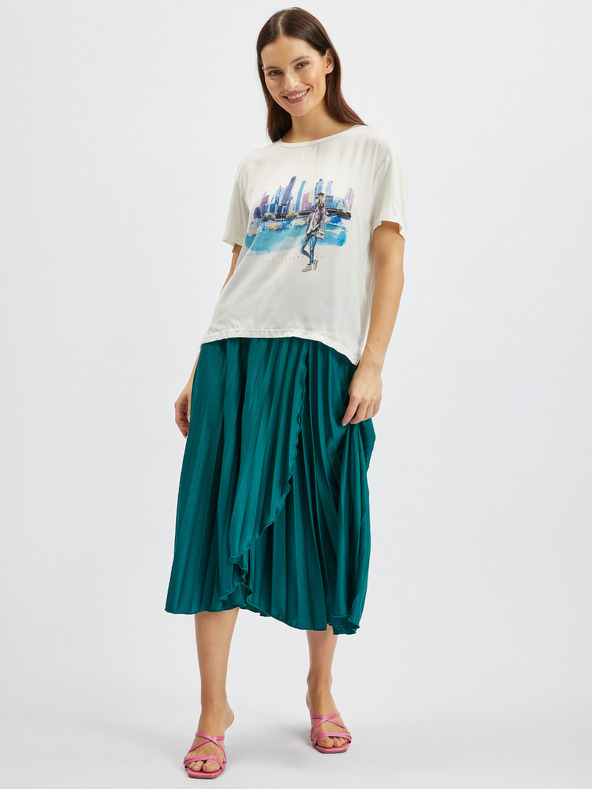 Orsay Weißes Damen T-Shirt ORSAY