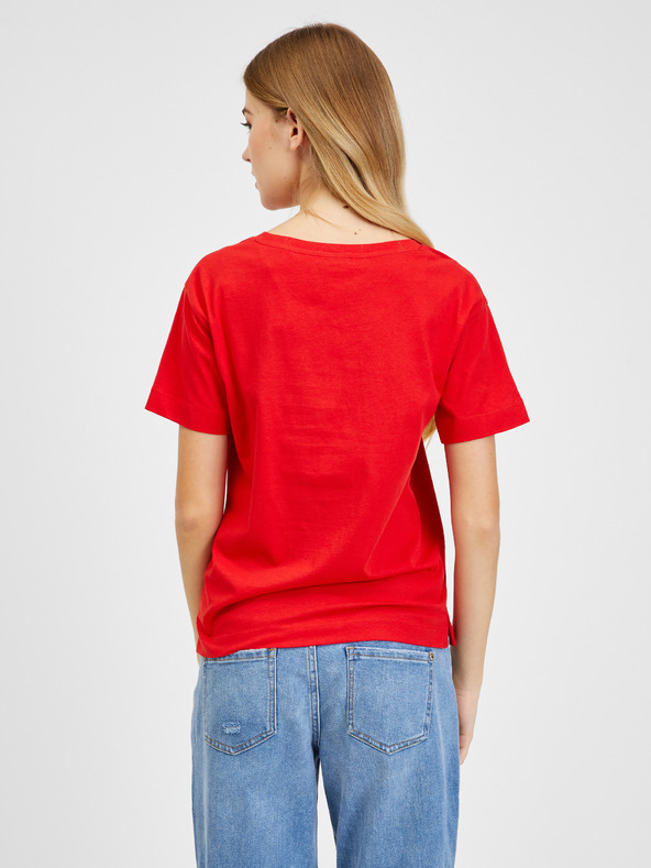 Orsay Rotes Damen-T-Shirt ORSAY