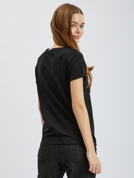 Orsay Schwarzes Damen-T-Shirt ORSAY