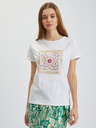 Orsay Weißes Damen-T-Shirt ORSAY