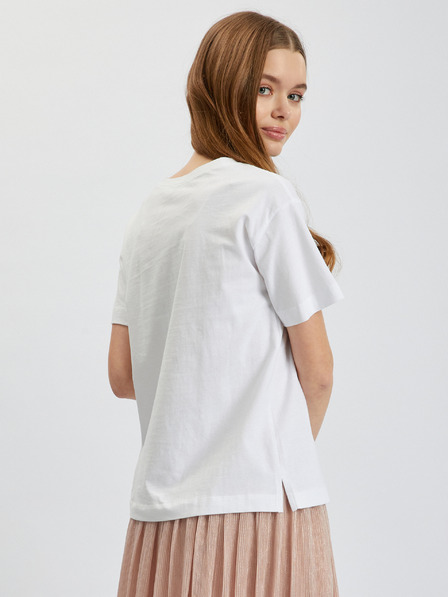 Orsay Weißes Damen-T-Shirt ORSAY