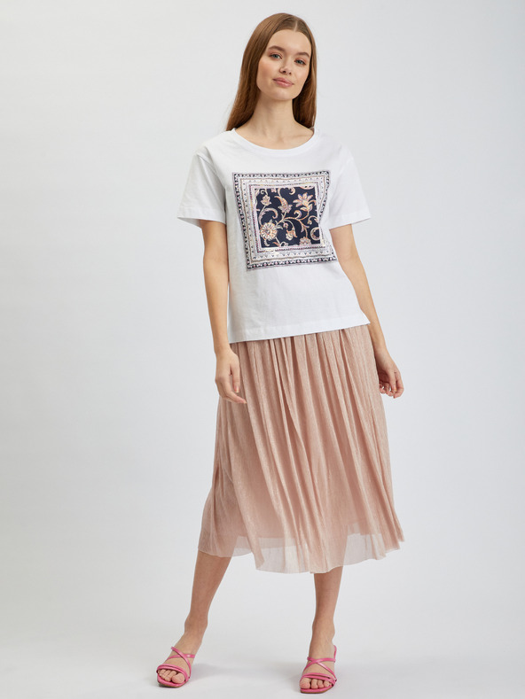 Orsay Weißes Damen T-Shirt ORSAY