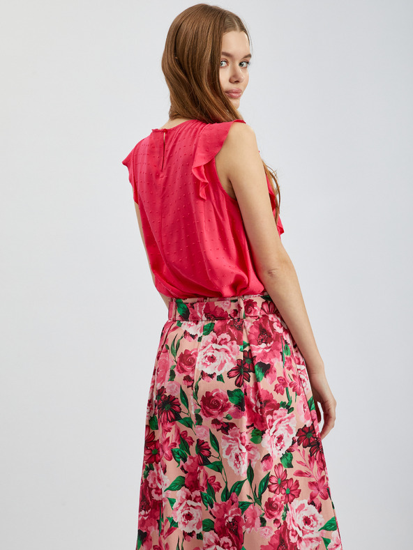 Orsay Dunkelrosa Damenbluse ORSAY