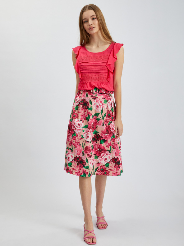 Orsay Dunkelrosa Damenbluse ORSAY