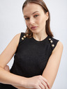 Orsay Schwarzes Damenstrickkleid ORSAY