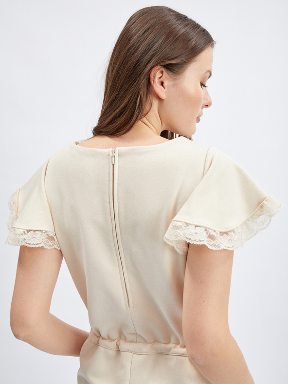 Orsay Cremefarbener Damen-Overall ORSAY