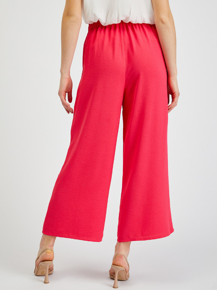 Orsay Dunkelrosa weite Hose für Damen ORSAY
