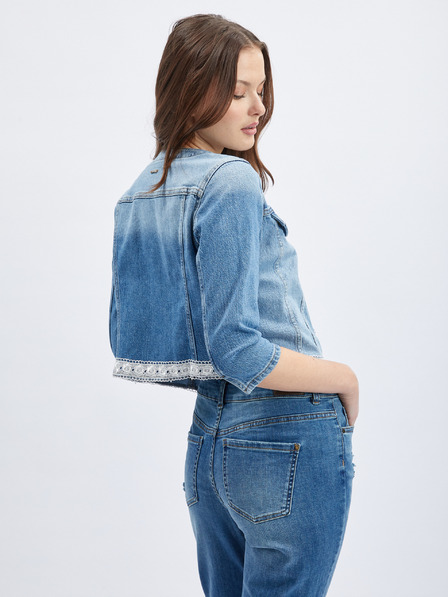 Orsay Hellblaue Jeansjacke für Damen ORSAY