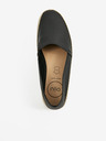 Ojju Schwarze Damenslipper aus Leder OJJU