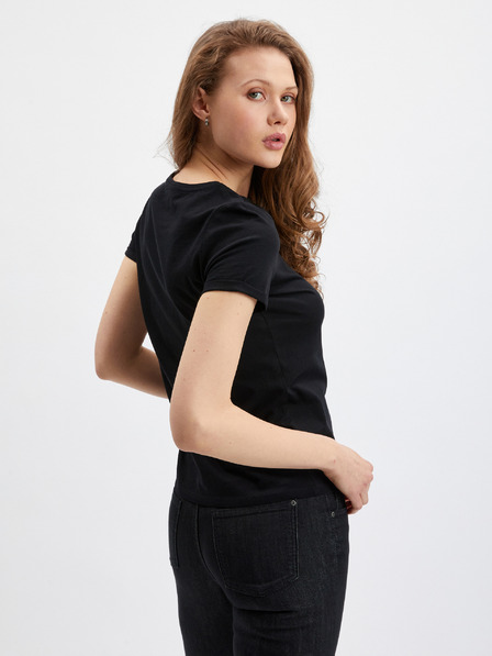 Orsay Schwarzes Damen-T-Shirt ORSAY