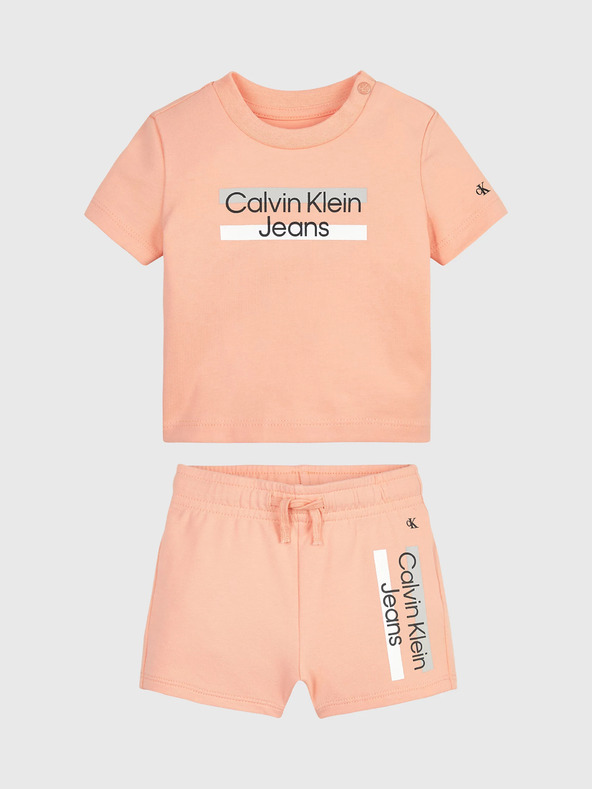 Calvin Klein Jeans Pyjama Kinder Orange