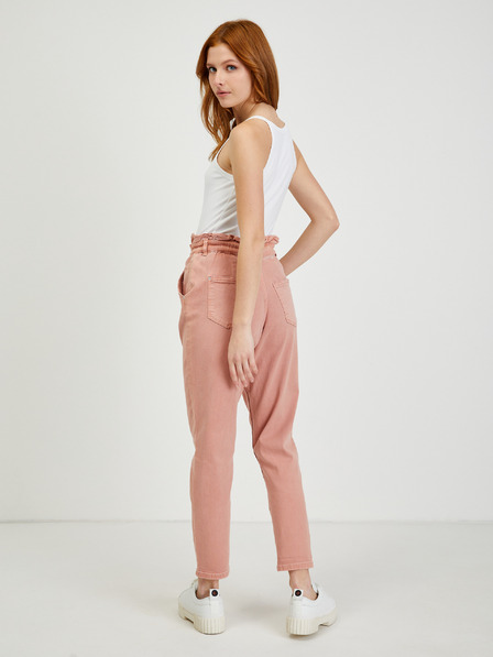 Orsay Aprikosenfarbene Damen Boyfriend Jeans ORSAY