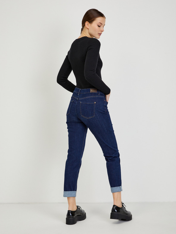 Orsay Dunkelblaue Damen Boyfriend Jeans ORSAY