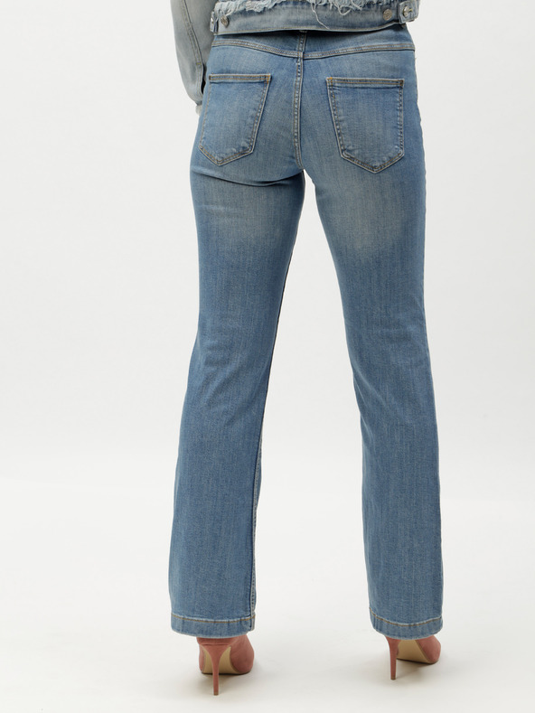 Jacqueline de Yong Hellblaue Damen-Flared-Jeans JDY Flora