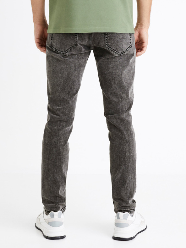 Celio Dunkelgraue Slim Fit Herrenjeans Celio C25 Dosley25
