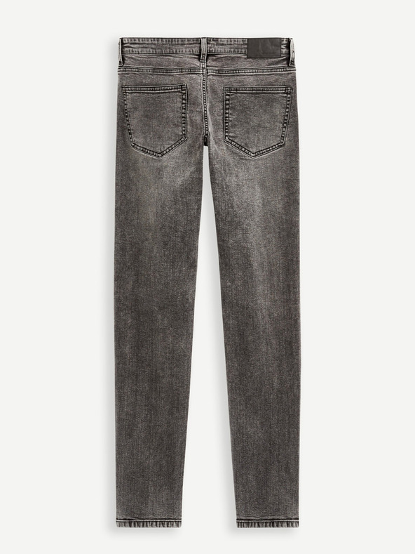 Celio Dunkelgraue Slim Fit Herrenjeans Celio C25 Dosley25