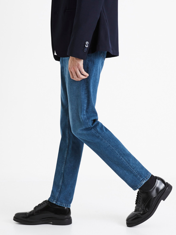 Celio Blaue Slim Fit Jeans für Herren Celio C25 Dosoft25