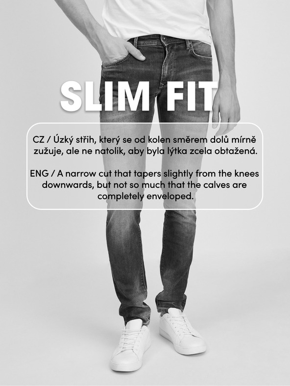 Celio Blaue Slim Fit Jeans für Herren Celio C25 Dosoft25