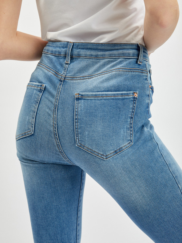 Orsay Hellblaue Skinny-Fit-Jeans für Damen ORSAY