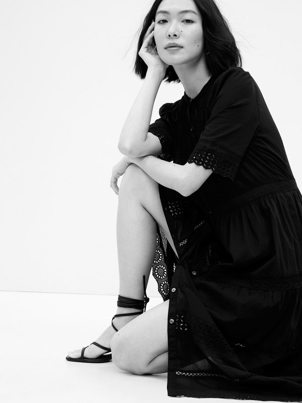 GAP Midikleid mit Madeira GAP