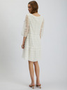 Orsay Weißes Damenkleid mit Spitze ORSAY