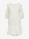 Orsay Weißes Damenkleid mit Spitze ORSAY