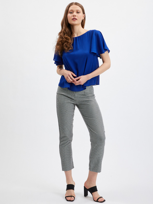 Orsay Blaue Damenbluse ORSAY