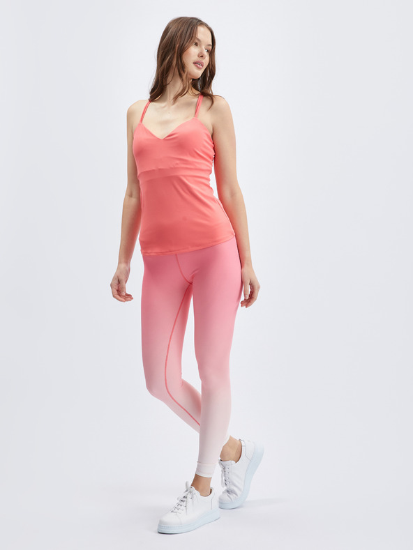 Orsay Korallfarbenes Damen-Sport-Tanktop ORSAY