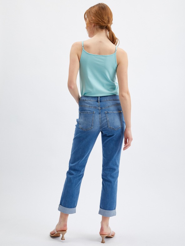 Orsay Hellblaues Damen-Tanktop ORSAY