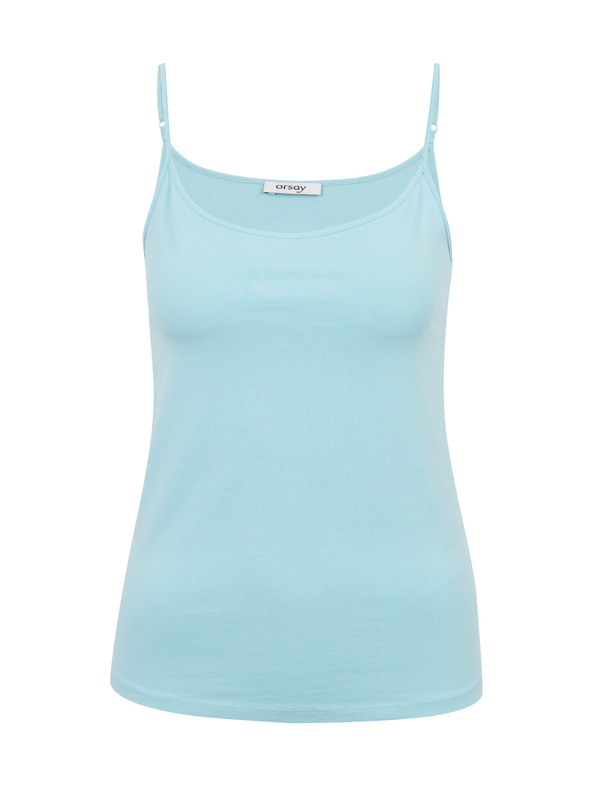Orsay Hellblaues Damen-Tanktop ORSAY
